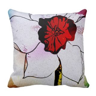 Daffy Down Dilly Acrylic Painting Pillows