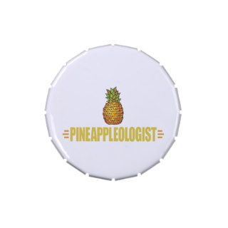Funny Pineapple Lover Jelly Belly Candy Tin