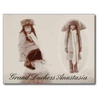 Daughter Tsar ANASTASIA Romanov of Russia #246 Postcard