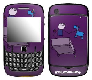 MusicSkins, MS EXDG30044, EXPLODINGDOG   I Might Be Lost, BlackBerry Curve (8520/8530), Skin Cell Phones & Accessories