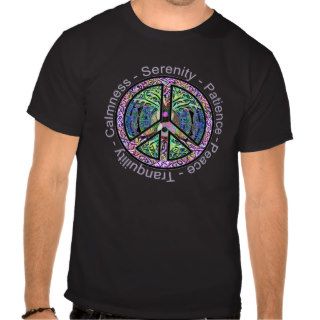 Serenity Patience Peace Tranquility Calmness Tshirts