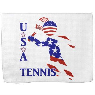 USA Tennis Player   Men's Tennis Kitchen Towel