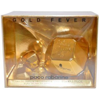 Paco Rabanne Lady Million for Women Gift Set Eau De Parfum Spray, Metal Bag Charm  Fragrance Sets  Beauty
