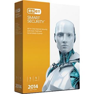 ESET Smart Security V.7 2014 Edition (1 User) [Boxed]  Make More Happen at