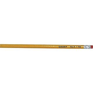 Dixon  Woodcase Pencil, HB Soft, No. 2 Lead, Yellow Barrel, 144/Box  Make More Happen at