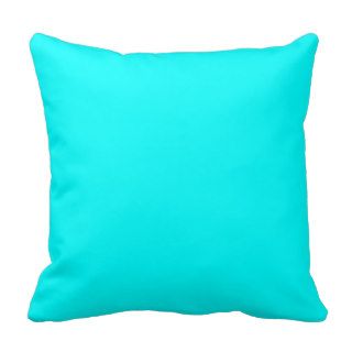Too Bright Blue Pillows