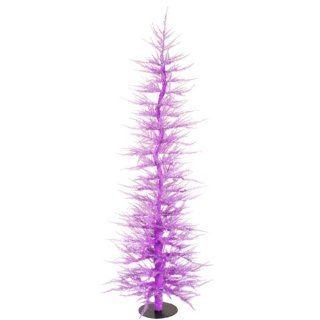 Whimsical Lavender Laser Artificial Christmas Tree 5'  