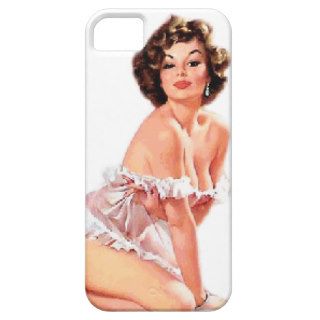Vintage Naughty SweetHeart Pin Up Girl iPhone 5 Cases