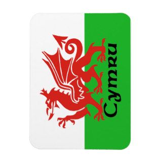 Imán de la bandera de País de Gales de