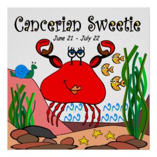 CANCERIAN SWEETIE KID'S POSTER