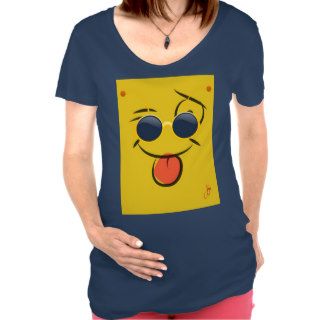 "Bee Smiley" Maternity T Maternity Shirts