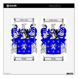 Poole Coat of Arms Skin For Kindle Fire