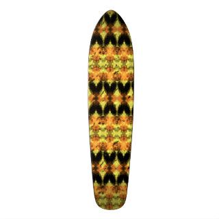 Modern decorative abstract art skateboard deck