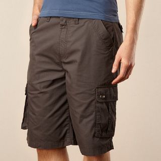 Maine New England Big and tall grey cargo shorts