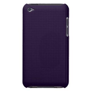 Deep Dark Purple Solid Color Barely There iPod Cases