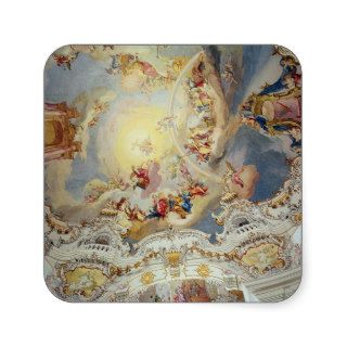 The Last Judgement, ceiling painting Sticker