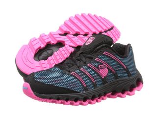 K Swiss Tubes™ Run 100 Black/Neon Pink/Fiji Blue