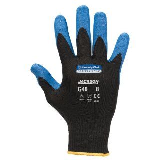 Jackson Safety G40 Nitrile Coated Glove, Medium, Blue (Case of 60 Pairs) Work Gloves