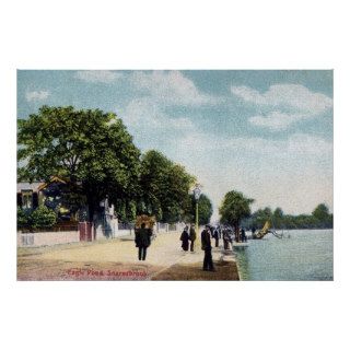 ca 1905 Eagle Pond, Snaresbrook (London borough) Poster