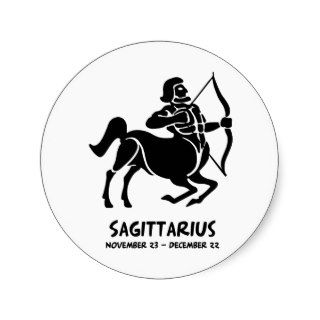 Sagittarius Zodiac Sign Stickers