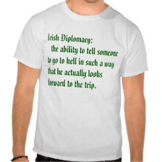 Irish Diplomat T shirt
