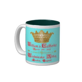 William and Catherine Royal Wedding Cup Coffee Mugs