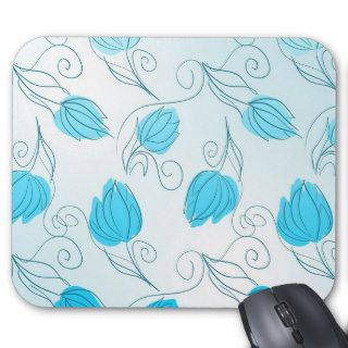 Blue Tulips Mousepad