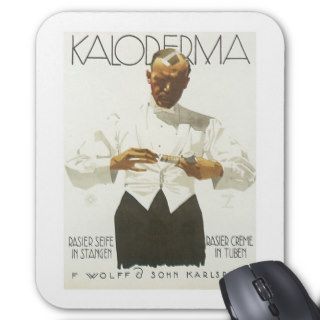 Kaloderma Vintage Label Art Mouse Pad