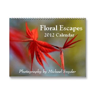 2012 Flower Calendar