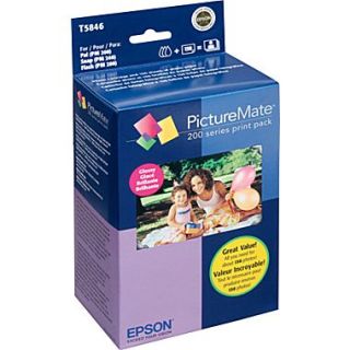 Epson T5846 Ink Cartridge & 150 Sheets Glossy Photo Paper  Make More Happen at