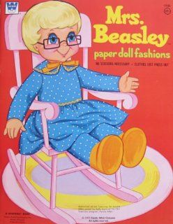 Whitman MRS. BEASLEY PAPER DOLL FASHIONS Book UNCUT (1972 FAMILY AFFAIR Co) Toys & Games