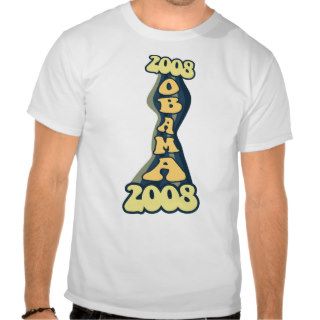 Retro Hippie 2008 Obama Shirts