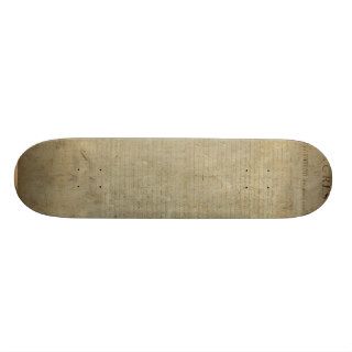 Original Declaration of Independence Skateboard Deck