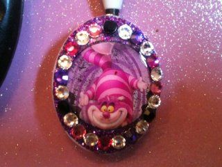 Disney Cheshire Cat Key Holder Swarovski Crystal Embellished Retractable KEY Chain, Key Holder  WHEN YOU PURCHASE 2 OR MORE OF MY ITEMS  Badge Holders 