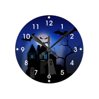Halloween Haunted House    Scary Clocks
