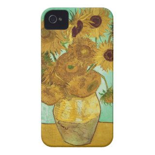 Sunflowers by Vincent Van Gogh iPhone 4 Covers