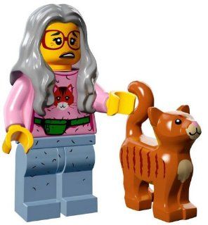 The Lego Movie Mrs. Scratchen Post Cat Lady Minifigure Series 71004 Toys & Games