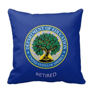 U.S. Department of Education Throw Pillows