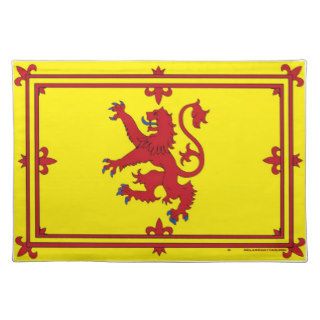 Scotland Flag Traditional Lion Rampant Placemat