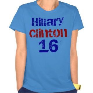 Hillary Clinton 16 Shirts by Grassrootsdesigns4u