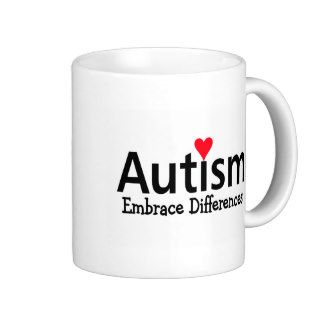 Autism Embrace Difference Mugs