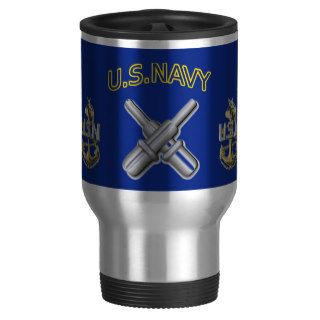 U.S. Navy Senior Chief Gunner's Mate Mug