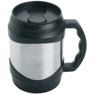 Maxam 52oz Stainless Steel Oversized Mug   Mug Stands
