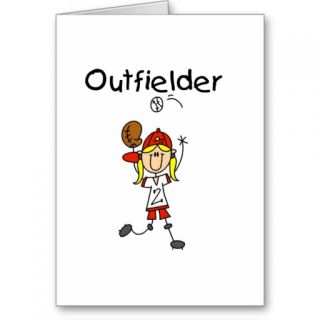 Outfielder Girl Cards