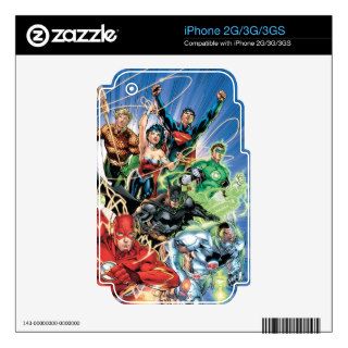 The New 52   Justice League #1 Skin For iPhone 3