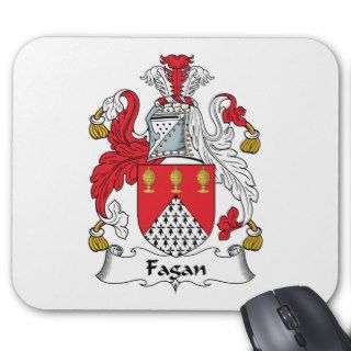 Fagan Family Crest Mouse Mat