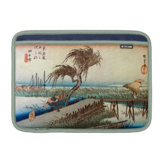 44. 四日市宿, 広重 Yokkaichi juku, Hiroshige, Ukiyo e iPad Sleeve