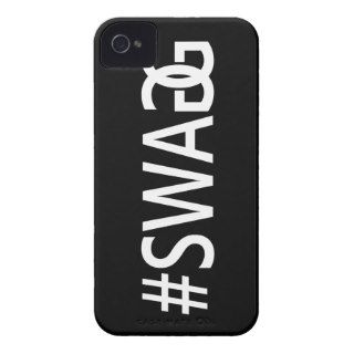 #SWAG / SWAGG Funny & Cool Quotes, Trendy Hash Tag iPhone 4 Cover