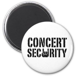 Concert Security Magnet