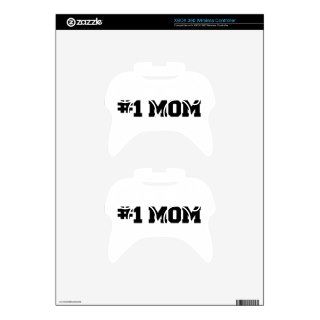 #1 MOM, Happy Mother's Day, Number 1 Mom Xbox 360 Controller Skin
